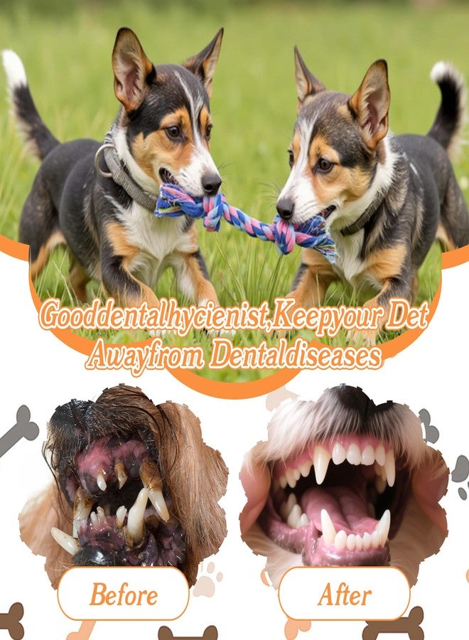 ADLABLD 48Pcs Dog Rope Toys Bulk Pack - Durable Cotton Chew Teething Toys for Aggressive Chewers, Small & Medium Dogs, Puppies, 7.1in Multi-Color Rope Toy - Image 4